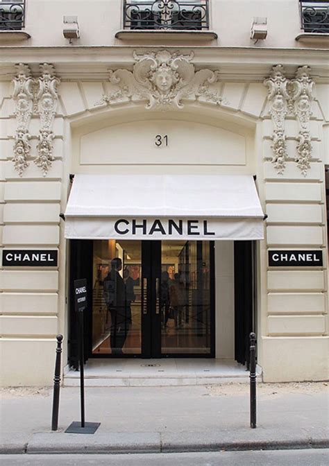 original chanel store in paris